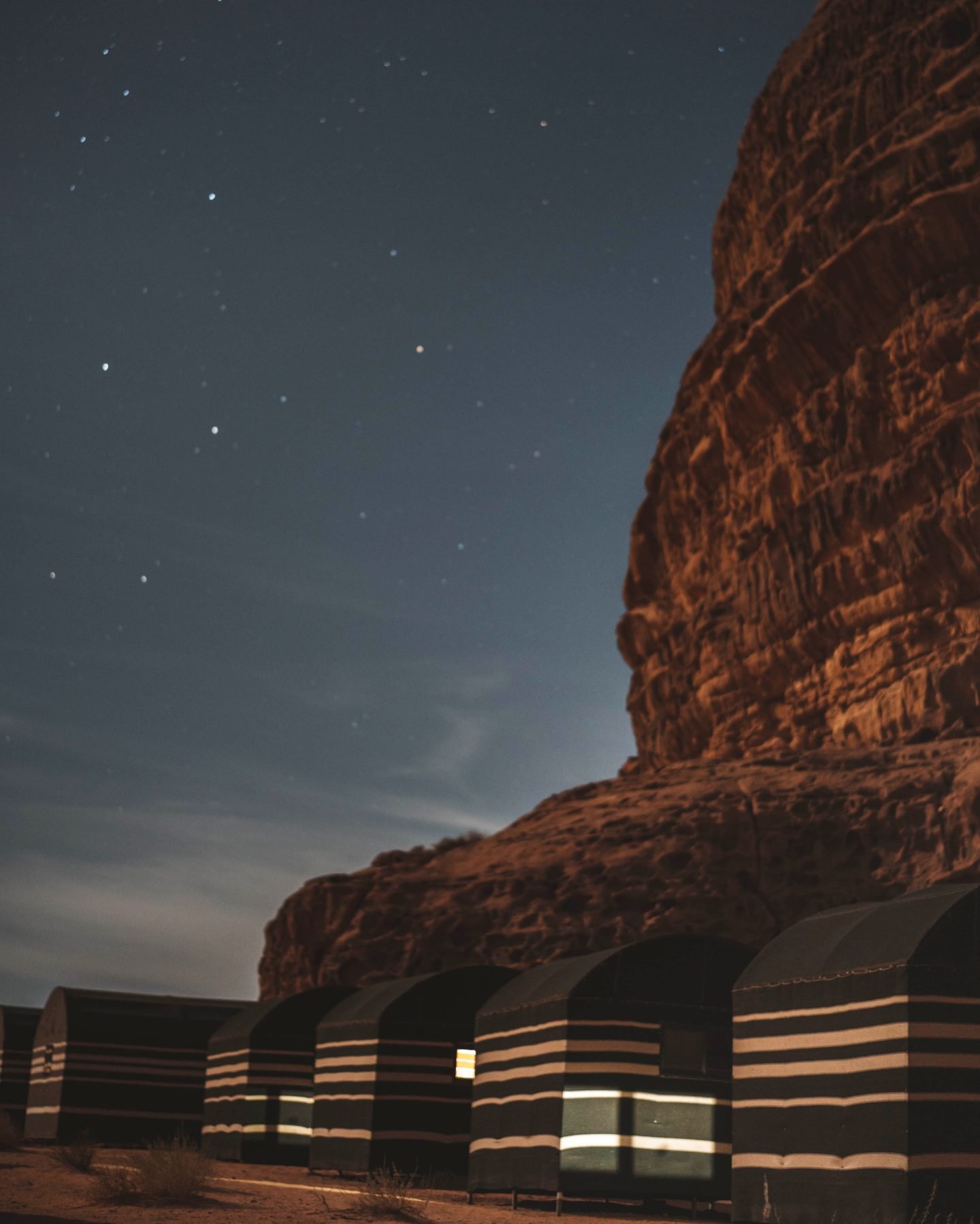Apprendre la photo de paysage de nuit en Jordanie