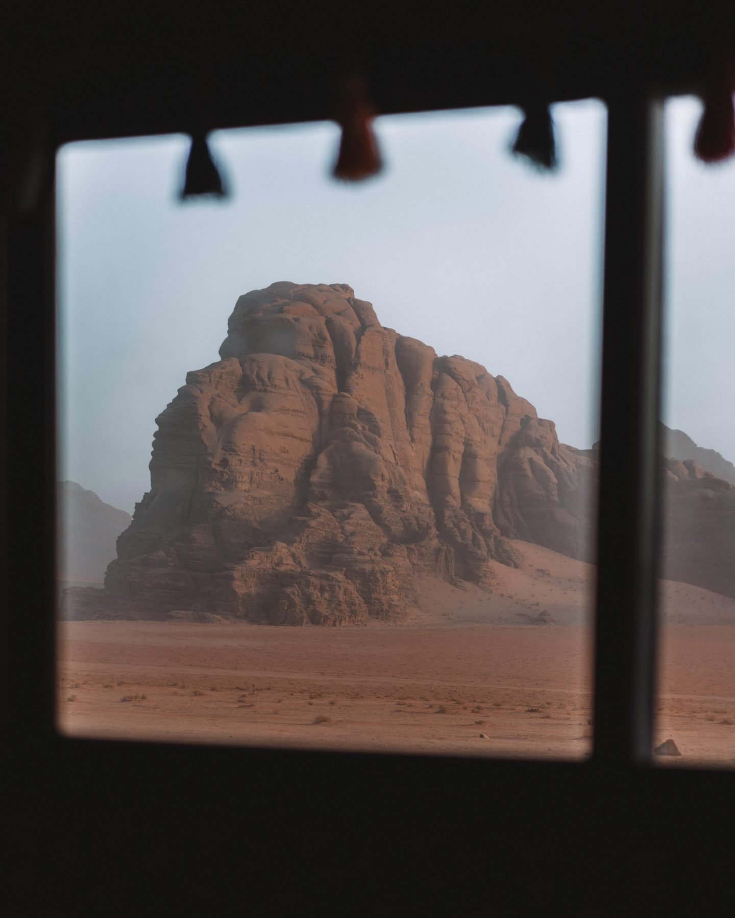 Le desert de Wadi Rum en Jordanie